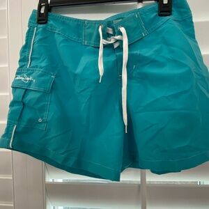 Panama Jack (#1) teal blue board shorts size small